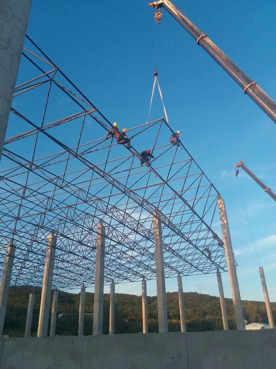 张家口汪清物流园网架